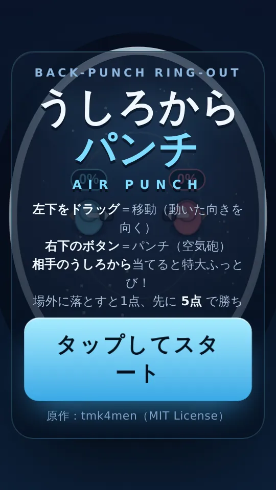 うしろからパンチのスクリーンショット